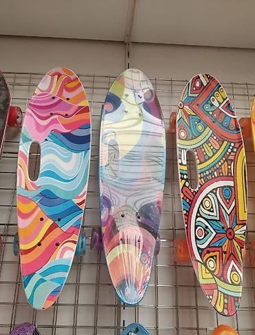 penny board: Pennyboard Skeybord, Kaykay, Skeyt və Pennyboardlar🛹 🔹️İşıqlı gel — 6