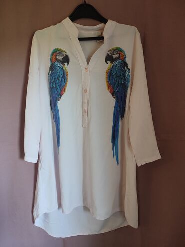 kosulje martini vesto: One size, Viscose, Print, color - Pink