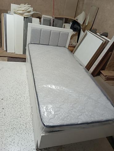 bunk bed: Односпальная кровать, Новый, С мягким изголовьем, длина - 200 см — 7