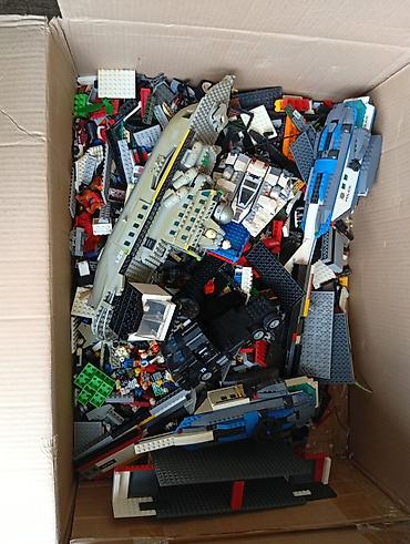 набор лего: Большая коробка конструкторов LEGO — наборы вперемешку - Содержимое — 1