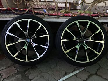 r19 бмв е70: Дөңгөлөктөр монтажда 255 / 35 / R 19, Жай, Колдонулган, Комплект, Жеңил унаалар, Куйма, тешиктери - 5
