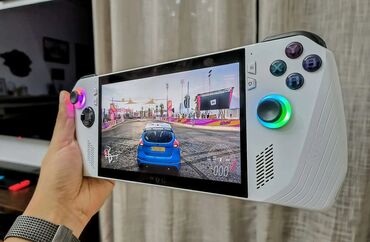 psp wiki: ROG Ally Z1 Extreme 512GB в белом корпусе. Оснащена цветными