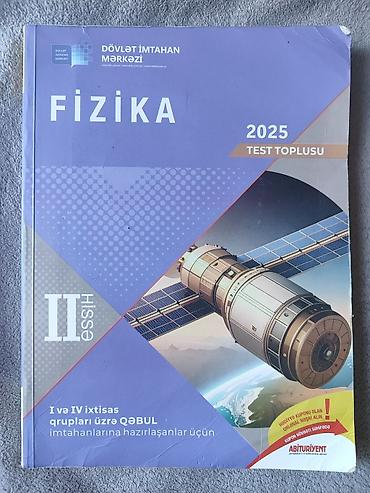 Testlər: Fizika Testlər 11-ci sinif, DİM, 1-ci hissə, 2024 il — 2