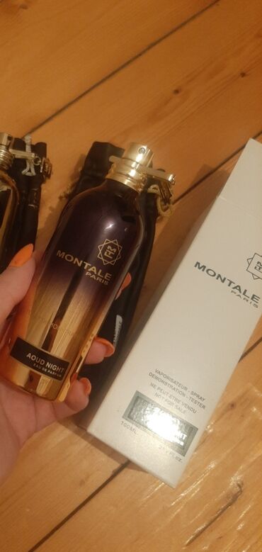 yasəmən ətri: Montale Aoud Night- 100 ml tester✅ Unisex, azca tund qarişiq