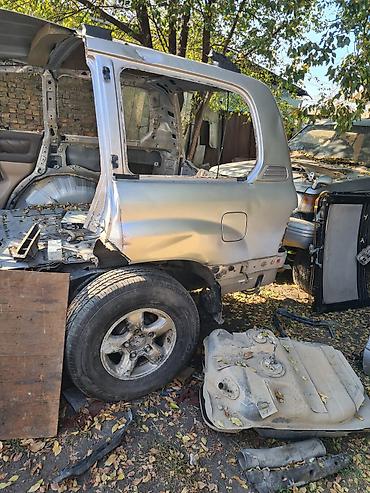 Автозапчасти: Запчасти landcruiser 100 рама мосты задняя дверь фаркоп бак — 1