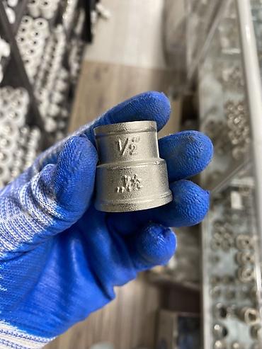 Переходная муфта 1/2" × 1/4" из нержавеющей стали. Фитинг
