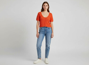 t shirty ze złotym nadrukiem: H&M, Жіноча блуза, розмір M