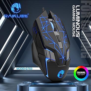 xbox wireless controller: 🖱️🧑‍💻Игровая мышь RAIKU G703 — это проводная модель с RGB-подсветкой — 1