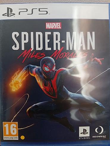 ps4 disk: Игра для PlayStation 5: Marvel’s Spider-Man: Miles Morales (диск Ultra — 1
