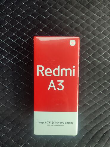 redmi x27: Redmi, Redmi A3, Новый, 64 ГБ, цвет - Черный, 2 SIM