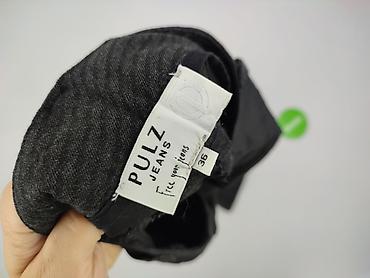 hm wide leg: PULZ, Spodnie materiałowe damskie, rozmiar S — 4