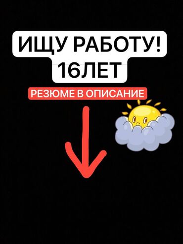 работа по выходным для студентов: Проумотер, 1 жылдан аз тажрыйба, 18 жаштан ылдый