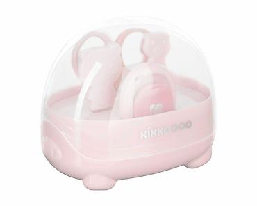 mini bar za pice: KIKKA BOO Manikir set za bebe 4 dela Bear – pink Šifra proizvoda: KKB9 — 3