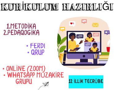 zəfər kursları qiymətləri: KURİKULUM HAZIRLIĞI: 1.METODİKA 2.PEDAQOGİKA 3.TEST BANK 1.FERDİ