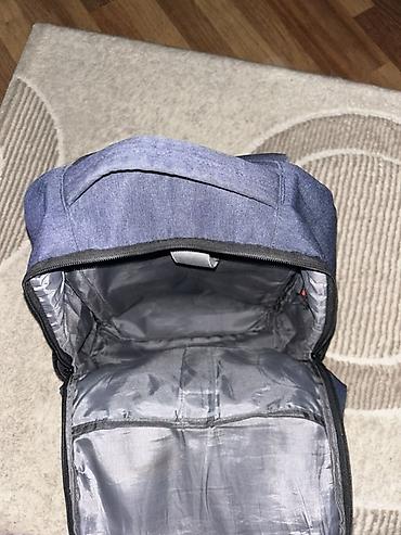 Rukzaklar: Səliqəli və funksional gündəlik bel çantası - Rəng: tünd mavi (denim — 4