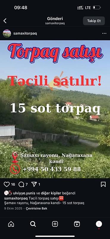 bağ evində: 15 sot, Tikinti — 1