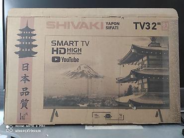 i̇şlənmiş televizor: SHIVAKI TV – 82 sm diogonal smart televizor plazma təzədir - Ekran — 5