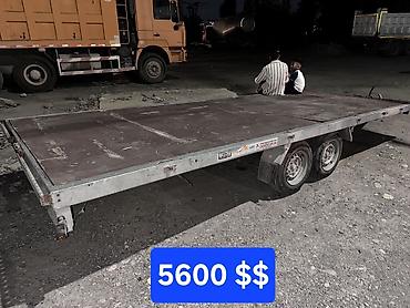bud e9: Прицеп, Special trailer, Сar carrier trailer, 4 т, Б/у — 4