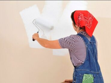 покраска стен и потолков: Покраска потолков, Покраска дверей, 1-2 года опыта