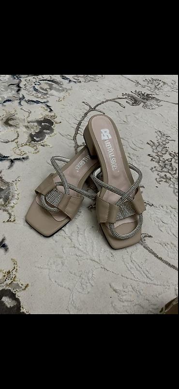 туфли версаче: Босоножки, 38, 39, Prada, Новый, цвет - Бежевый — 4