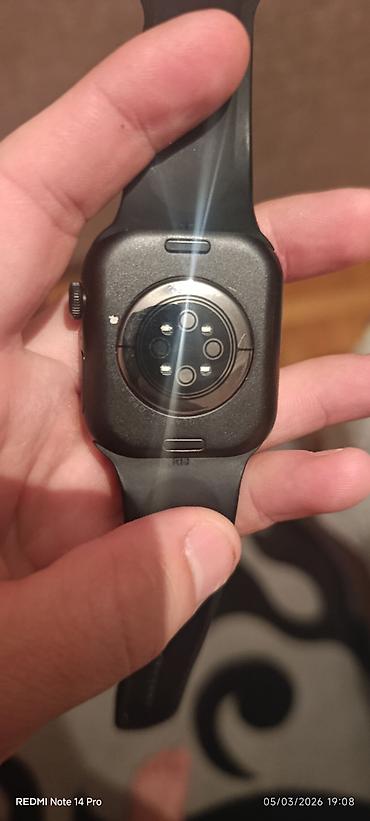 adapdir: İşlənmiş, Smart saat, Apple, Sensor ekran, rəng - Qara — 1