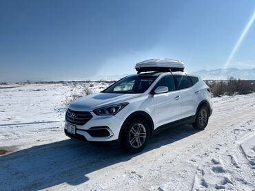 кия автомобиль: Hyundai Santa Fe: 2018 г., 2.4 л, Автомат, Бензин, Кроссовер