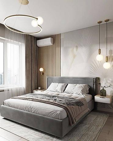 Двуспальные кровати: Двуспальная кровать, Новый, С ящиком для хранения, длина - 200 см — 23