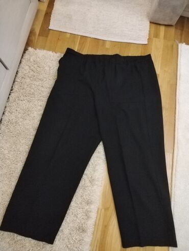 duboke elegantne zenske pantalone: 2XL (EU 44), Normalan struk, Kilote