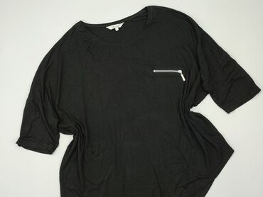 bluzki czarne eleganckie: Блуза жіноча, 4XL, стан - Дуже гарний