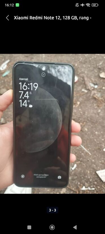 bmw 1 серия 135i dct: Xiaomi Redmi Note 12 Pro+ 5G, 128 GB, rəng - Mavi, 
 Zəmanət, Barmaq izi, İki sim kartlı