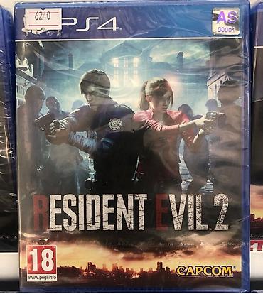 playstation 4 slin: PS4 oyunu: Resident Evil 2 (Capcom) - Janr: Survival horror — 1