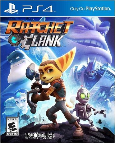 игра электроника: Оригинальный диск!!! Ratchet & Clank. Хиты PlayStation (PS4) -