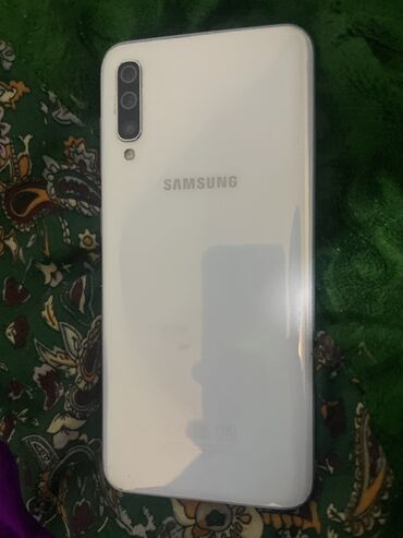 а 50 телефон: Samsung Galaxy A50, Колдонулган, 64 ГБ, түсү - Ак