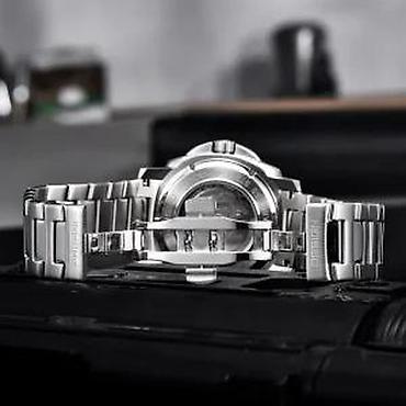 Ručni satovi: PAGANI DESIGN PD-1736 -Plava- Seiko Automatik mehanizam Potpuno nov — 9