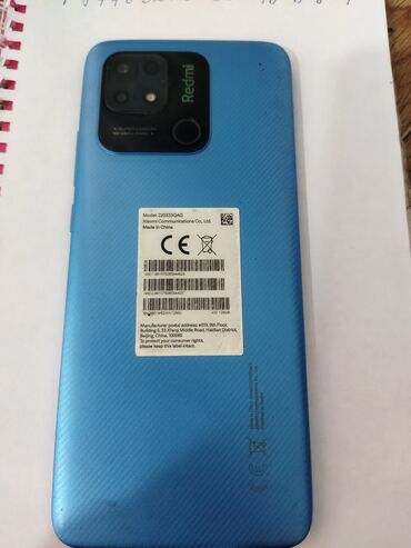 Redmi: Redmi, Redmi 10C, Б/у, 128 ГБ, цвет - Голубой, 2 SIM