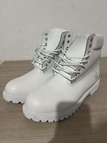 от 46: Мужские ботинки, 46, Timberland, Новый, цвет - Белый, Самовывоз — 3