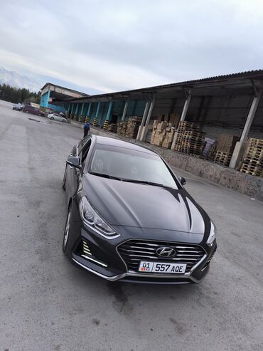 авто парк: Hyundai Sonata: 2017 г., 2 л, Автомат, Бензин, Седан