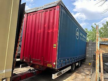 Прицепы и полуприцепы: Прицеп, Krone, Тентованный, Б/у — 2