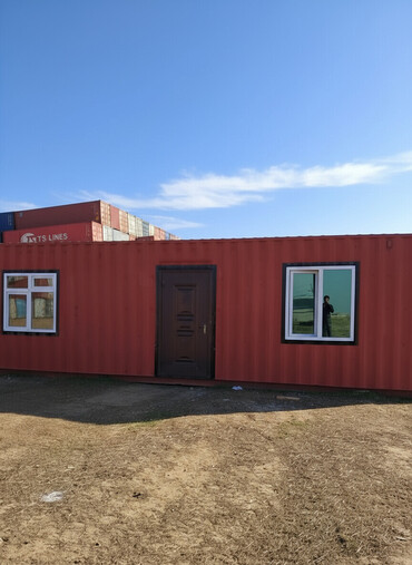 Konteynerlər: 🏠 12×2.5 m Yeni Konteyner Ev – 1 Salon + 1 Otaq, Hamam/Tualet 🚿 — 2