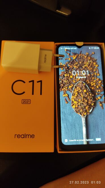 realme c30s qiymeti: Realme C11 (2021), 32 GB, rəng - Göy