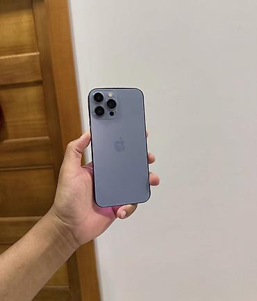 iphone 13 2 ci el: IPhone 13 Pro, 128 GB, Sierra Blue, Zəmanət, Simsiz şarj, Face ID — 7