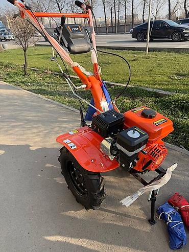 180 кубов: Мотоблок бензиновый 170F, оранжевый — 1