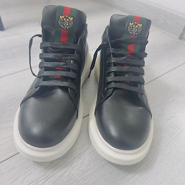 lemino сумки: Мужские кроссовки, 43, Gucci, Новый, цвет - Черный, Платная доставка, Самовывоз — 1