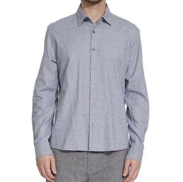 мужская фланелевая рубашка: Рубашка S (EU 36), M (EU 38), L (EU 40), цвет - Синий