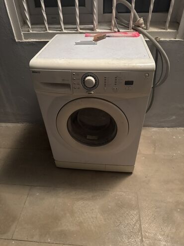 Ventilyatorlar: Paltaryuyan maşın Beko, 6 kq, Təmirə ehtiyacı var, Avtomat, Qurutmasız, Kredit yoxdur