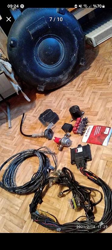 Yanacaq sistemlərinin digər detalları: Atiker lpg qaz avadanlığı. Ela vəziyyətdədir. 4 farsunka. Reduktur — 7