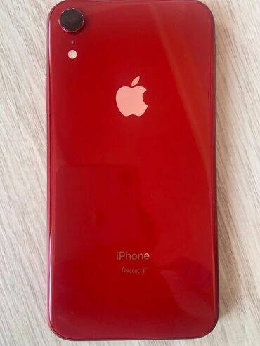 Apple iPhone: IPhone Xr, Б/у, 64 ГБ, Красный, 79 %