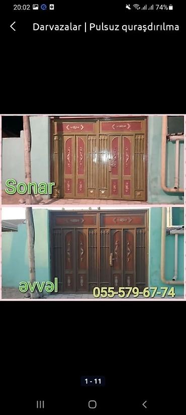 Həyət darvazaları: 🏠 Darvaza Təmir və Rəngləmə Xidməti! 🖌️ Ev və obyekt darvazalarınızı -da lalafo.az — 4 Həyət darvazaları: 🏠 Darvaza Təmir və Rəngləmə Xidməti! 🖌️ Ev və obyekt darvazalarınızı — 4