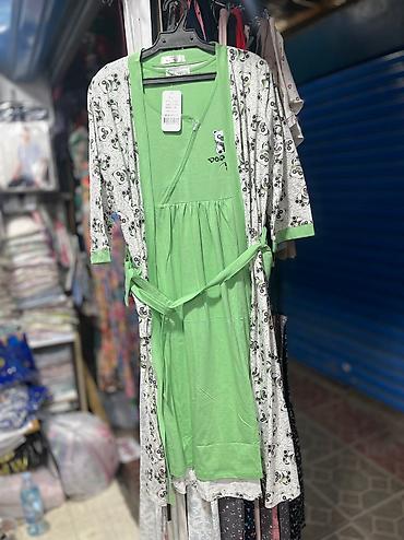 Ночные сорочки: Двойки тройки для беременных и кормящих мам Все размеры есть рынок — 7