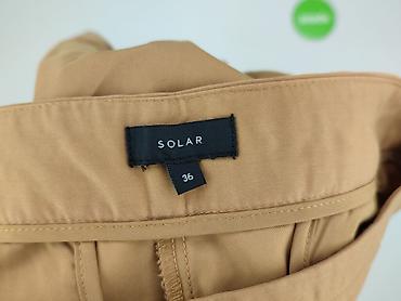 jeansy solar: Solar, Spodnie materiałowe damskie, rozmiar S — 4